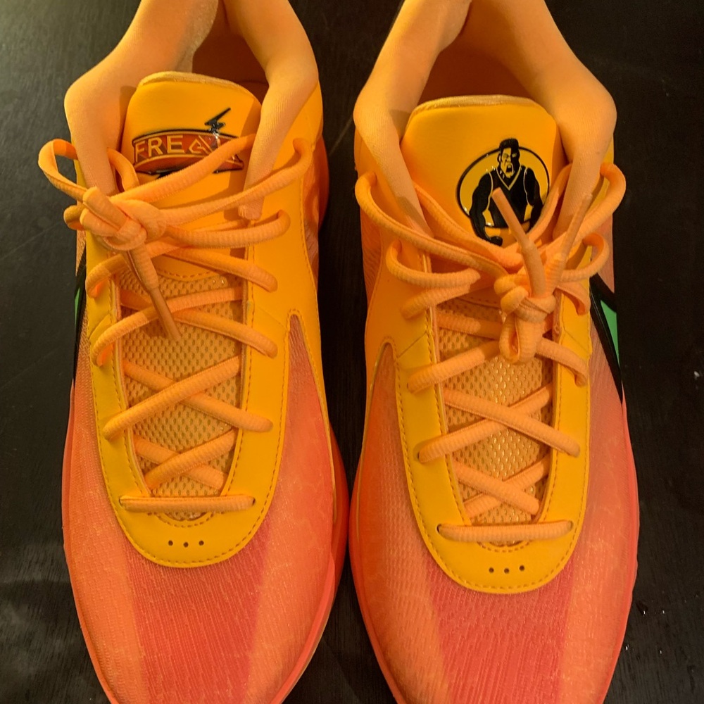 Giannas FREAK Orange. Brand new, never worn!